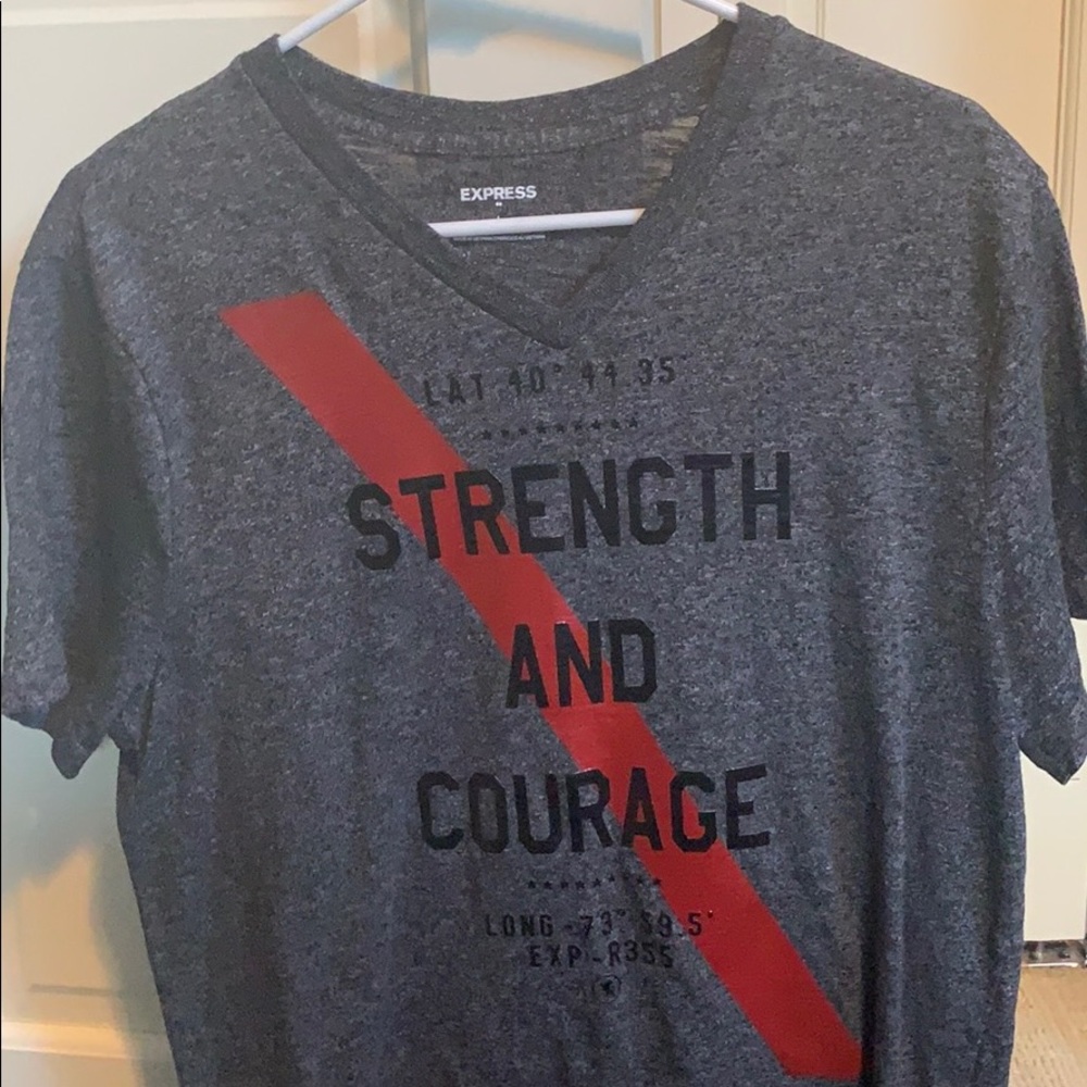 Grey express shirt